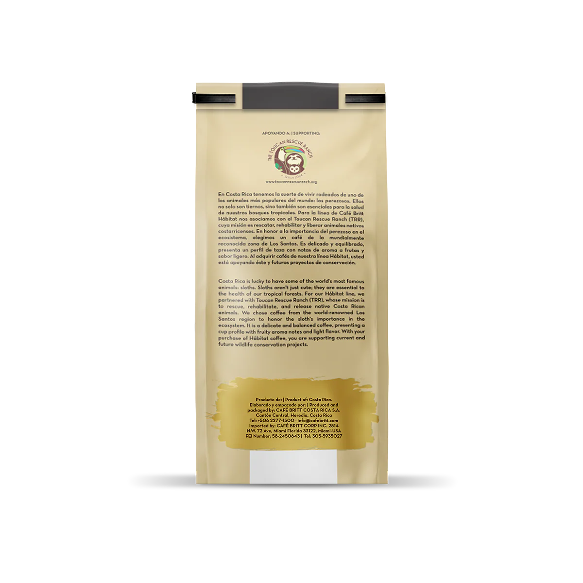 COSTA RICAN HABITAT SLOTH COFFEE - Image 4